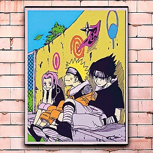 Постер «Naruto with friends» большой