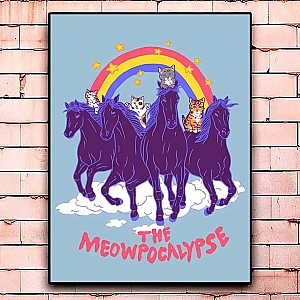 Постер «The meowpocalypse» большой