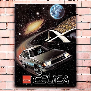 Постер «Toyota Celica» большой