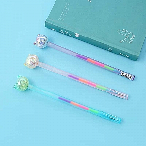 Ручка с разноцветными чернилами «Котик»