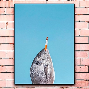 Постер «Stressed fish» Постер «Stressed fish»
