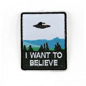 Нашивка «I want to believe»