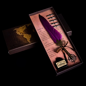 Подарочный набор с перьевой ручкой «Plumelet» 