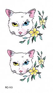 Временная татуировка «Two cats»