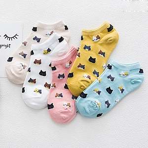 Носки «Multicolored cats»