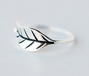 Кольцо «Silver leaf»
