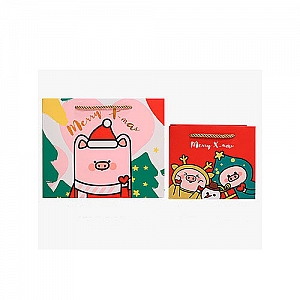 Подарочный пакет «Piggy's Christmas» маленький