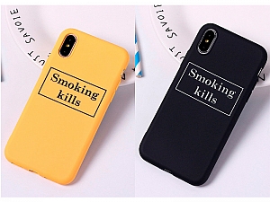 Чехол для iPhone «Smoking kills»