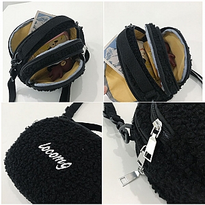 Сумочка с мехом «Warm winter»