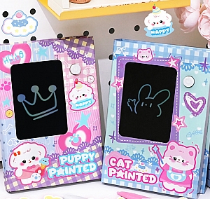 Блокнот «Puppy painted»