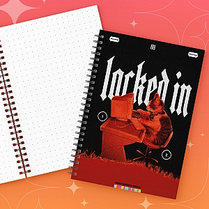 Блокнот «Заперт»