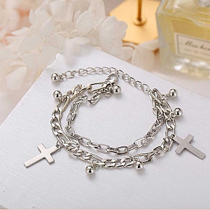Браслет «Silver cross»