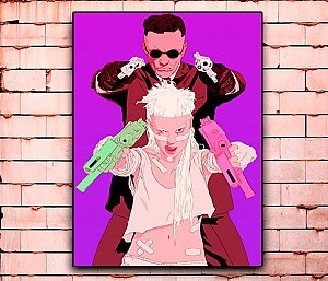 Постер «Die Antwoord» большой