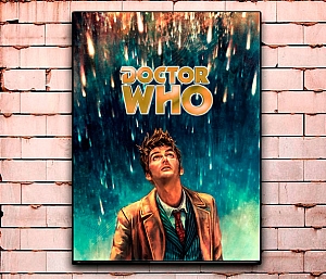 Постер «Доктор Кто» средний