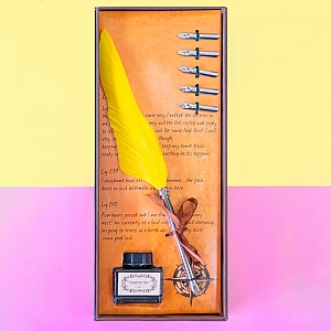 Подарочный набор с перьевой ручкой «Plumelet» 