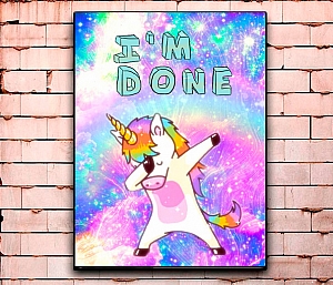 Постер «Unicorn» средний