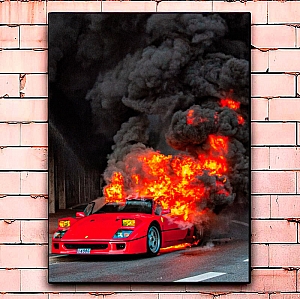 Постер «Fire rally»