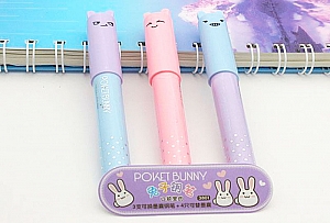 Перьевые ручки с чернилами «Poket bunny»
