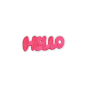 Нашивка «Hello»