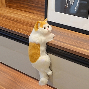 Игрушка для декора «Реалистичный кот»