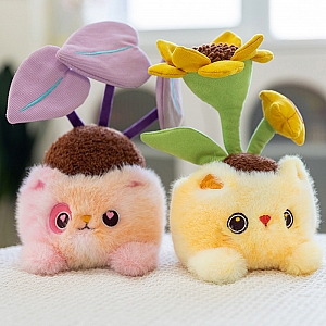 Игрушка мягконабивная «Котоцветок»
