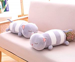Мягкая игрушка для обнимашек «Спящий котя»