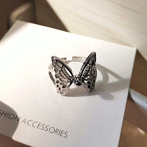 Кольцо «Silver butterfly»