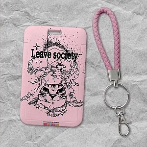Футляр для карт «Leave society»
