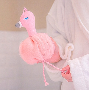 Мочалка «Фламинго»