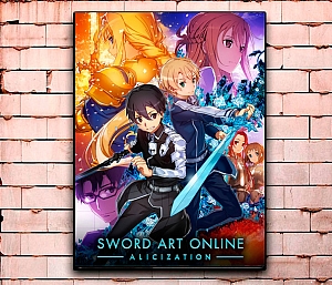 Постер «Sword Art Online» большой