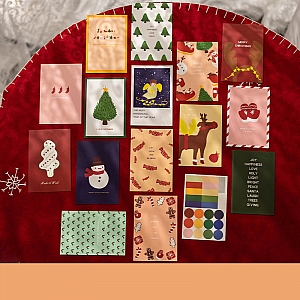Набор карточек «Merry christmas»