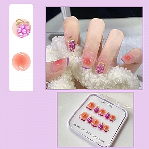 Набор накладных ногтей «Grape»