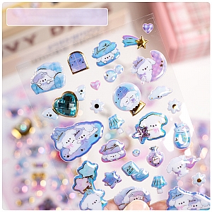 Набор наклеек «Fantastic world»