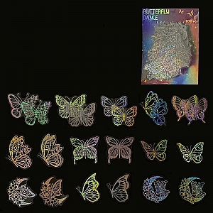 Набор наклеек «Holographic butterfly»