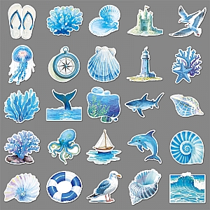 Набор наклеек «Ocean»