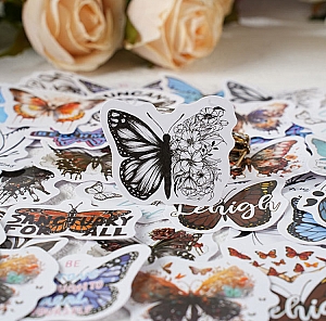 Набор наклеек «The butterfly effect»