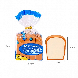 Набор стирательных резинок «Toast bread»