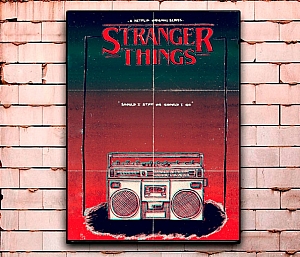 Постер «Stranger Things» средний