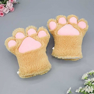 Перчатки для косплея «Кошачьи лапки»