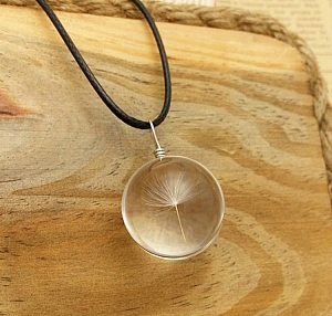 Подвеска на шнурке «White feather»