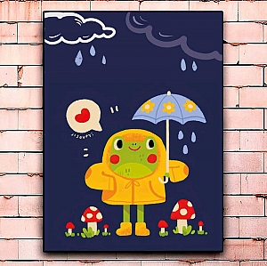 Постер «Cute frog» большой