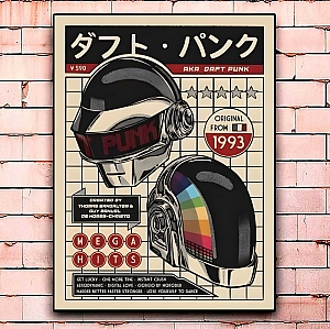 Постер «Daft Punk» большой