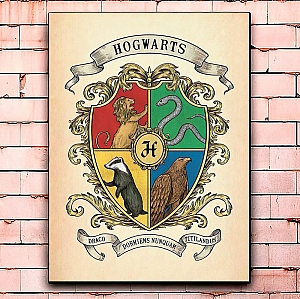 Постер «Hogwarts» средний