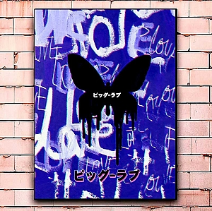 Постер «Japanise butterfly» большой