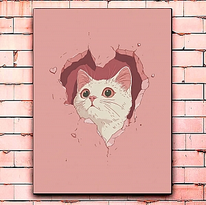 Постер «Любимый кот»