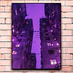 Постер «Purple sky» большой