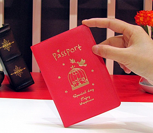 Обложка на паспорт «Have a nice trip»