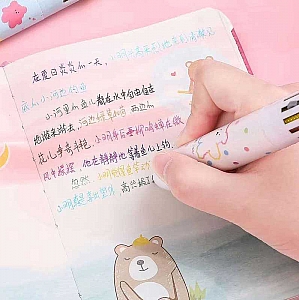Ручка с 12-ю стержнями «Cute teddy bear»