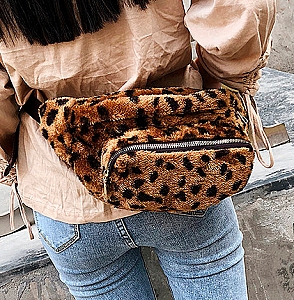 Поясная сумка «Леопард»