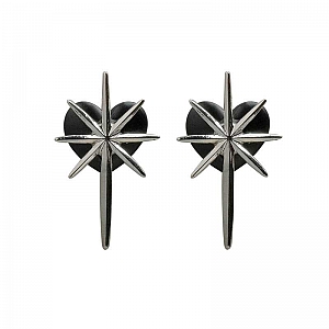 Серьги «Gothic heart»